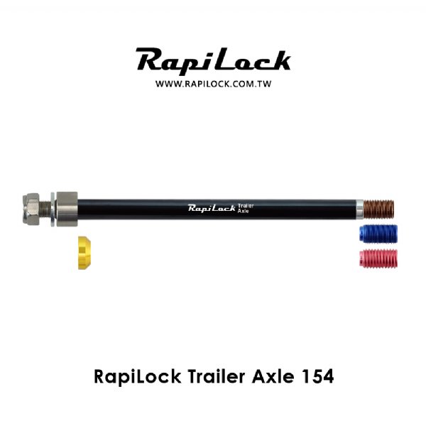 RapiLock Trailer Axle for MTB Rear Wheel